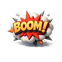 Comic Sound 3D icon