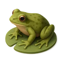 Common Frog 3D icon