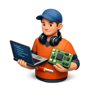 Computer Engineer 3D icon