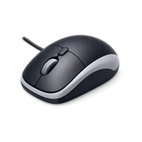 Blue Computer Mouse 3D icon