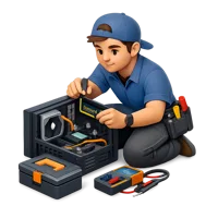 Computer Technician 3D icon