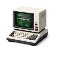 Computer Terminal 3D icon