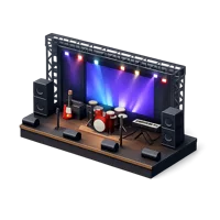 Concert Stage 3D icon