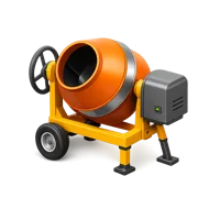 Concrete Mixer 3D icon