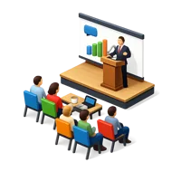 Conference 3D icon