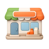 Convenience Store 3D icon