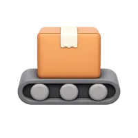 Conveyor Box 3D icon