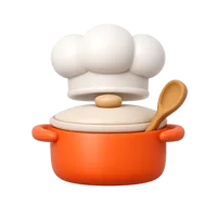 Cooking 3D icon