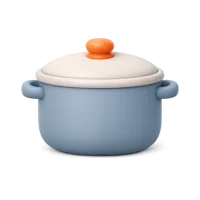 Cooking Pot 3D icon