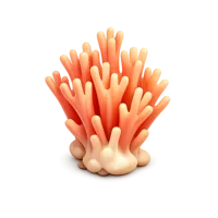 Coral Mushroom 3D icon