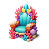 Coral Throne 3D icon