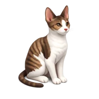 Cornish Rex 3D icon