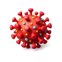 Corona Virus 3D icon