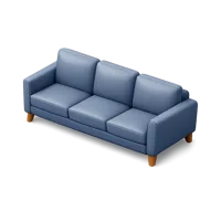 Couch 3D icon