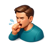 Cough 3D icon