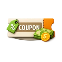 Coupon 3D icon