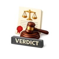 Court Verdict 3D icon