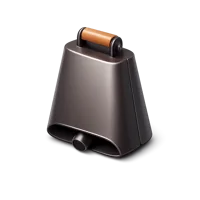 Red Cowbell 3D icon