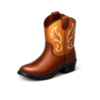 Cowboy Boot 3D icon