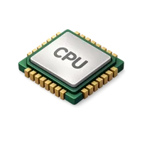 CPU 3D icon