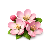 Crabapple Blossom 3D icon