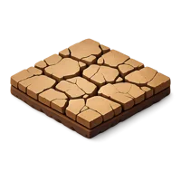 Cracked Mud 3D icon