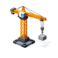 Crane 3D icon