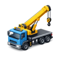 Crane Truck 3D icon