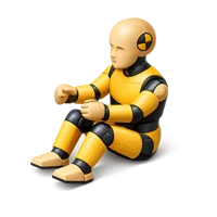 Crash Dummy 3D icon