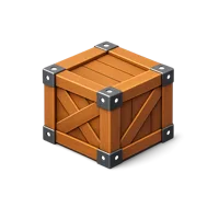 Crate 3D icon