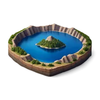 Crater Lake 3D icon
