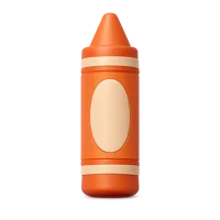 Crayon 3D icon