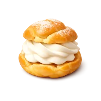 Cream Puff 3D icon