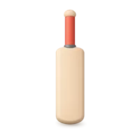 Cricket Bat 3D icon