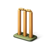 Cricket Wicket 3D icon