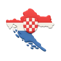 Croatia 3D icon