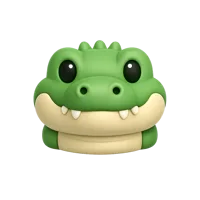 Crocodile 3D icon