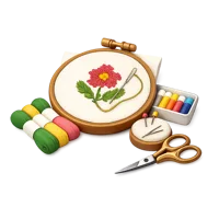 Cross Stitch Kit 3D icon