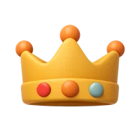 Crown 3D icon