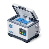 Cryogenic Freezer 3D icon