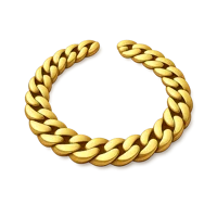 Cuban Link Chain 3D icon