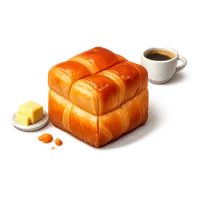Cube Croissant 3D icon