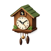 Cuckoo Clock 3D icon