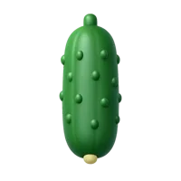 Cucumber 3D icon