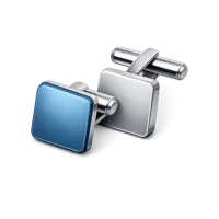 Cufflinks 3D icon