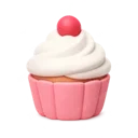 Cupcake 3D icon