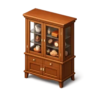 Curio Cabinet 3D icon