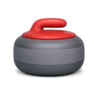 Curling Stone 3D icon