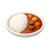 Curry Rice 3D icon
