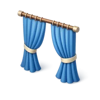 Curtain 3D icon